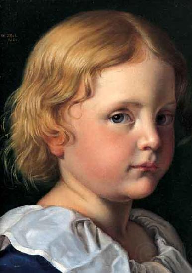 Anton Wilhelm Tischbein Kinderbildnis France oil painting art